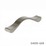 Jaladera Aluminio cc 160 mm L=180 mm 4628 Z22 Niquel cepillado Tornillo M4X22mm