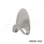 Gancho perchero autoad sujecion a pared L=57 mm inox