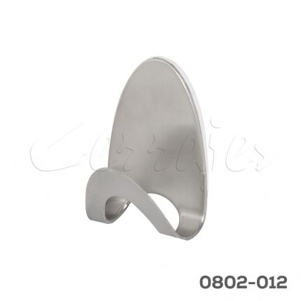 Gancho perchero autoad sujecion a pared L=57 mm inox