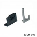Bolsa de accesorios para jaladera "Syma 32" Gris Plata mate (2 cubiertas + 2 clips + 2 tornillos)