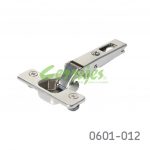 Bisagra sobrepuesta Salice  S200 Ø=35mm cuello 00 48x6mm 110° Taquete Ø=10mm niquelada autocierre