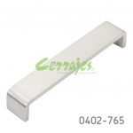 Jaladera Aluminio cc 160 mm L=168 mm 4564 A22 Niquel cepillado Tornillo #8 - 32X1"