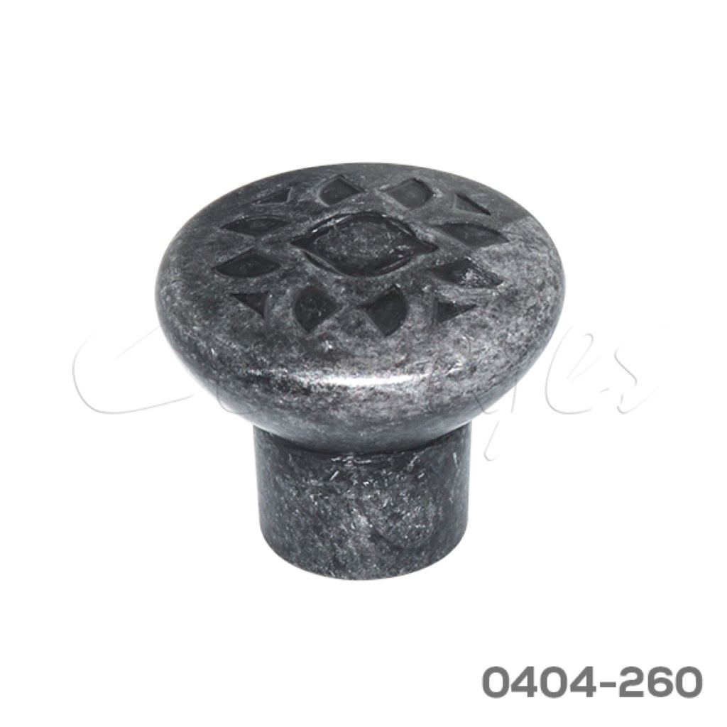 522BA3890E6B83CDAEA12BEA0E642AAE-1.jpg Botón Aluminio Ø=34 mm 2109 A30 Pewter antiguo Tornillo M4x25mm - Image 1