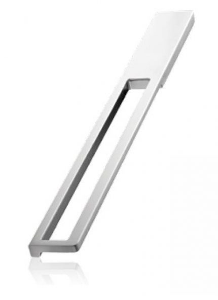 Jaladera Aluminio cc 320 mm L=400 mm 4579 Z22 Niquel cepillado Tornillo M4x23 - 25mm