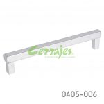 Jaladera Zamak cc 160 mm L=174 mm 6050 Z09 Cromo mate Tornillo M4x25mm