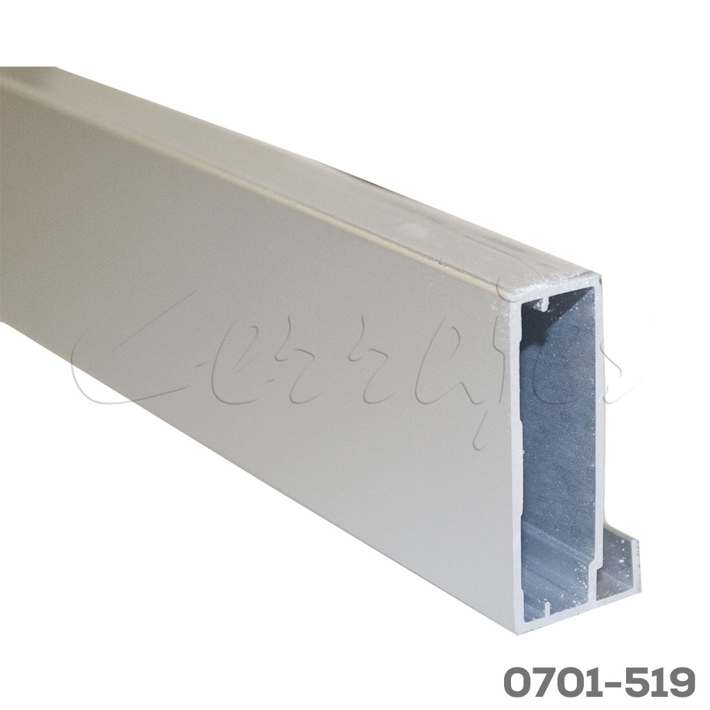 56E66ADF167CA81D81A3FB309A00C5F4.jpg Perfil 4022 45x20 mm para cristal L=3m E42 Aluminio anodizado natural mate - Image 1