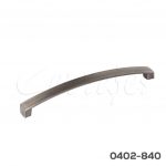 Jaladera Aluminio cc 160 mm L=172 mm 4711 A37 Niquel negro cepillado mate Tornillo M4x25mm