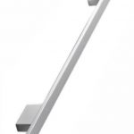 Jaladera Aluminio cc 320 mm L=400 mm 4588 Z22 Niquel cepillado Tornillo M4x23 - 25mm