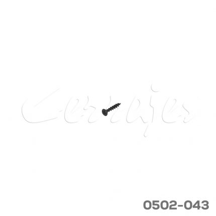 Tornillo para unión de madera cabeza plana "Sinker" #8 x1" (25,4 mm) PH2 Negro con punta