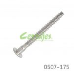 Tornillo cabeza de arandela Ø=7mm L=70mm Hex.4mm (Allen) Zincado sin punta