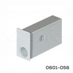 Adaptador para cierre suave Salice  "Smove" fijación por biadhesivo (tornillo suplementario) gris