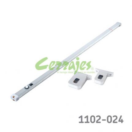 Tubo oval aluminio led 1000-900 mm con sensor/apagador sin/bat