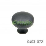 Botón Aluminio Ø=31 mm 3006 A32 Pewter negro Tornillo #8-32X1"