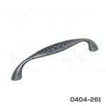Jaladera Aluminio cc 128 mm L=163 mm 2110 A30 Pewter antiguo Tornillo M4x25mm