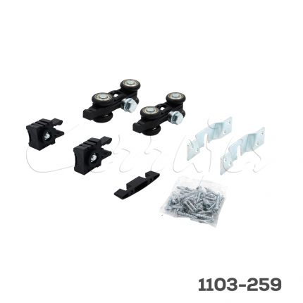 Sistema corredizo colgante con freno C80