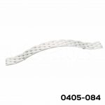 Jaladera Zamak cc 160 mm L=254 mm 4581 Z22 Niquel cepillado Tornillo M4x23 - 25mm