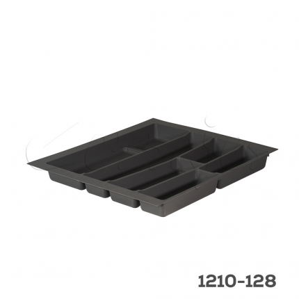 Organizador para cubiertos de cocina Volpato Serie-76 W=600mm Plástico PP Lava