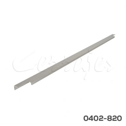 Jaladera Aluminio L=897 mm 4684 A22 Niquel cepillado Tornillo M4x16mm