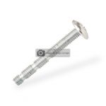 Tornillo recortable para jaladera M4 L=32 mm Paso 0,7 mm PH2/SL Zincado sin punta
