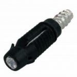 Perno p/unión de paneles 16mm Italiana Ferramenta "PAD" Ø=8,8mm Negro atornillable sin punta (Euro)