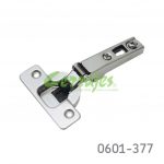 Bisagra sobrepuesta Salice "Silentia" S800 Ø=35mm cuello 00 48x6mm 105° niquelada cierre suave