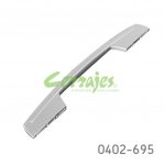 Jaladera Zamak cc 160 mm L=240 mm 4457 Z23 Niquel mate Tornillo M4x25mm
