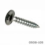 Tornillo cabeza de arandela #8 x3/4" (19,05 mm) Zincado Con punta T17
