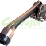 Fija puerta altura 125 mm cobre antiguo