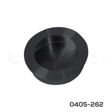 Jaladera de embutir redonda Acero Inoxidable 304 Ø=40 mm 4543 I91 Negra