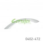 Jaladera Zamak cc 128 mm L=166 mm 4310 Z09 Cromo mate Tornillo M4x25mm