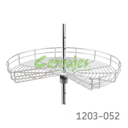 Charola giratoria para gabinete bajo en esquina tipo pay