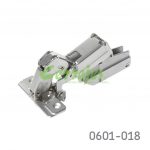 Bisagra enrasada Salice  S200 Ø=35mm cuello 17 48x6mm 165° niquelada autocierre