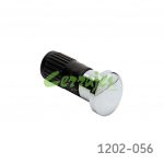 Remate moderno para tubo Ø=12mm cromado