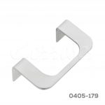 Jaladera Zamak cc 64 mm L=79 mm 4670 Z22 Niquel cepillado Tornillo M4x25mm