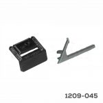 Bolsa de accesorios p/jaladera "Syma 32 Inglete" Gris Plata mate (2 cubiertas+2 clips+2 tornillos)