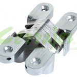 Bisagra para puerta Cerrajes "Oculta" 28x118mm Zamak con Acero inoxidable