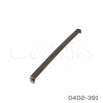 Jaladera Aluminio cc 320 mm L=329 mm 4377 A22 Niquel cepillado Tornillo M4x25mm