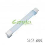 Jaladera Plástico cc 128 mm L=153 mm 6056 P77 Azul Tornillo M4x25mm