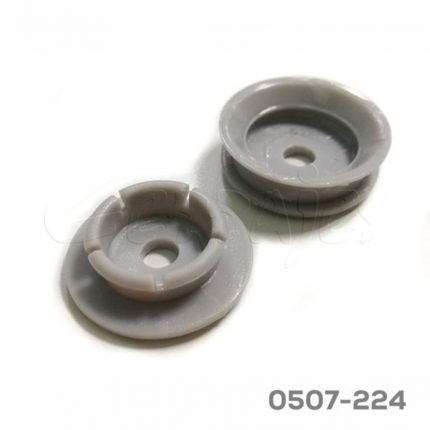 Enganche macho/hembra para vistas y paneles "QuickClip" Ø=25mm