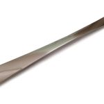 Jaladera Zamak cc 320 mm L=352 mm 4657 Z22 Niquel cepillado Tornillo M4x25mm