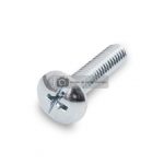 Tornillo para jaladera estándar #8x3/4" (19,05mm) paso 32 hilos por pulgada PH2/SL Zincado sin punta