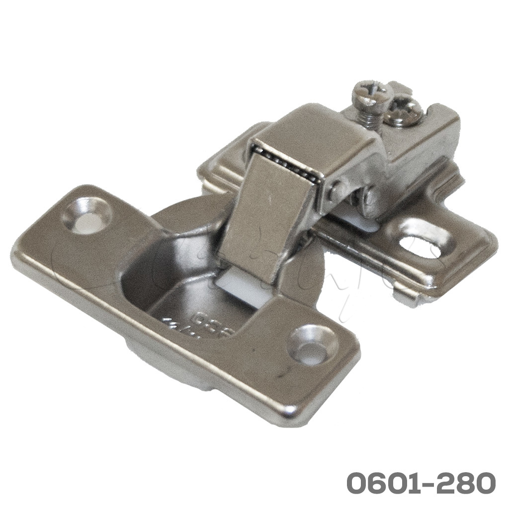 881B7435D2930E0677A236E441D96336.jpg Bisagra con base para marco frontal Cerrajes Ø=35mm cuello 08 48x6mm 110° niquelada base acero - Image 1