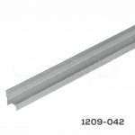 Perfil jaladera Rincomatic "Syma14" L=2950mm 18-21mm Aluminio Gris Plata mate