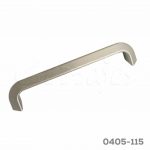 Jaladera Zamak cc 160 mm L=175 mm 4619 Z22 Niquel cepillado Tornillo M4x25mm