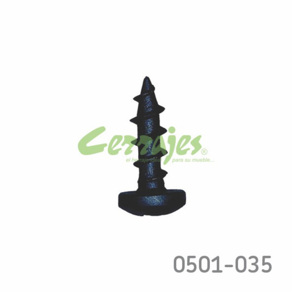 8B6062348FD819D997559868D27ECE56.jpg Tornillo p/corredera de extensión cabeza de pan "Gripper" #10 x5/8" (15,875 mm) PH2 Negro con punta - Image 1