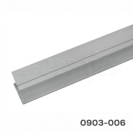 Perfil Aluminio Relux Gris Plata L=2,95m