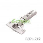 Bisagra sobrepuesta FGV "MS15" "Slide On" Ø=35mm cuello 00 48x6mm 110° niquelada autocierre