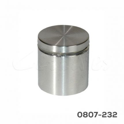 Espaciador inoxidable. de 40 mm de diam y 40 mm de largo