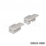 Cubierta gris para perfil 0903-068