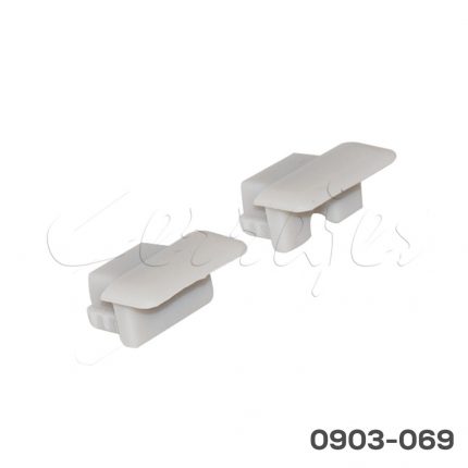 Cubierta gris para perfil 0903-068